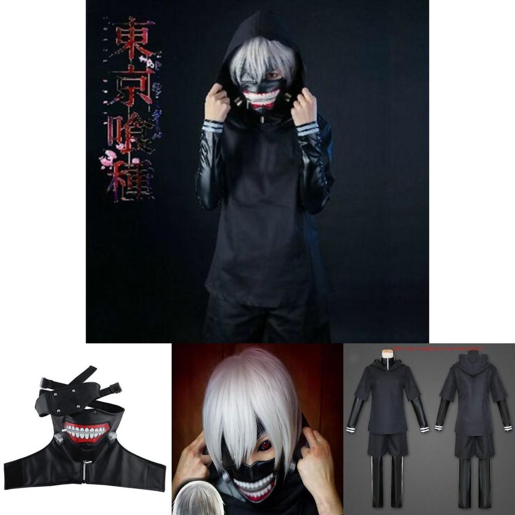 Bluza z kapturem Tokyo Ghoul Kaneki Ken Kostium Cosplay Z Wykwintnym Wykonaniem I Oddychającą Tkaniną Dla Najwyższego Komfortu