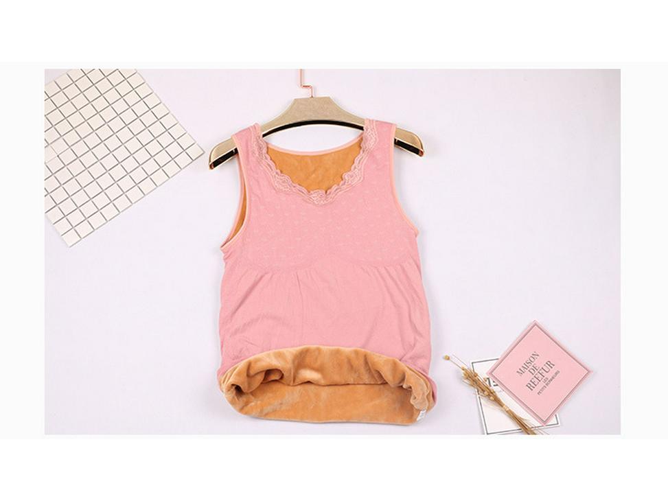 Super Soft Fleece Maternity Vest with Body Shaping and Belly Support for Autumn and Winter