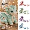Decorative Animal Doll Kit DIY Patchwork Sea Kit, Handmade Gnome Sewing Set Kids for Home Decor, Fabric Cartoon Dragon Crafts Beginner Cloth