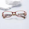 Fashion Reading Glasses for Women Trendy Printed Anti Blue Light Correction Presbyopic  Glasses Men