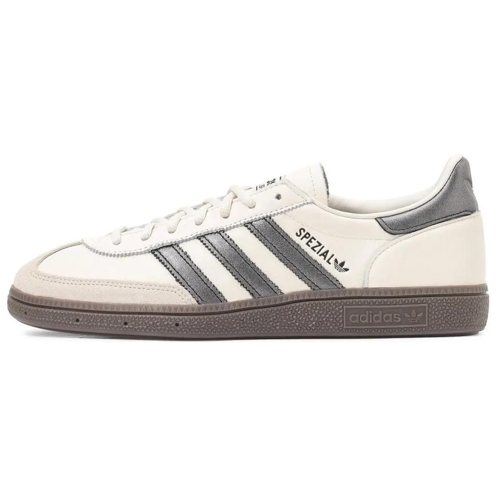 Adidas Originals Handball Spezial Off White Core Black Gum Comfortable Versatile Low Top Sneakers Unisex Sneakers JH8662