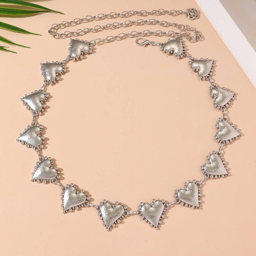 Bohemian Retro Metal Waist Chain for Women - Ethnic Style Body Jewelry