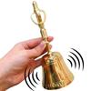 Retro Hand Call Bell Multi-Purpose Bells for Craft Christmas Wedding Decoration School Church Classroom Bar Hotel Vintage Bell