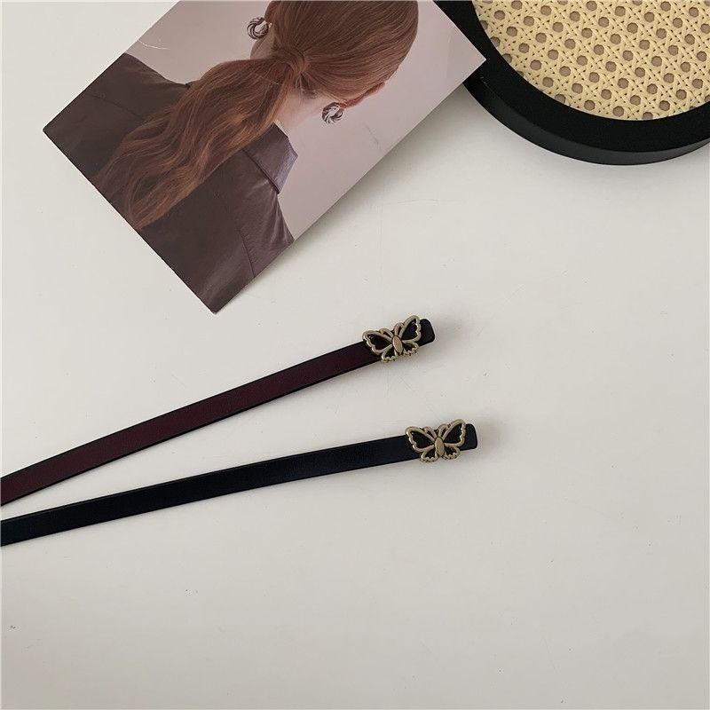 Heart Shaped Buckle Casual Belt For Women Stylish Vintage Design Perfect For Skirts