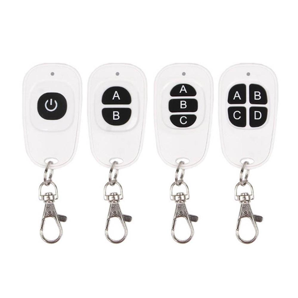 White Duck Egg Remote Control - 1527 Electric Garage Door 433MHz Wireless Transmitter, Fixed Code KT28-4