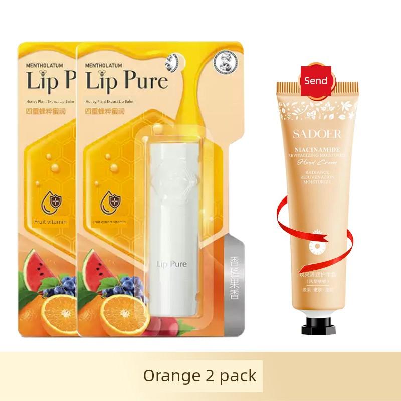 Mentholatum Honey Plant Extract Lip Balm for Women and Men, Colorless, Hydrating, Moisturizing, Anti-Wrinkle, Anti-Dryness, Official Authentic Product
