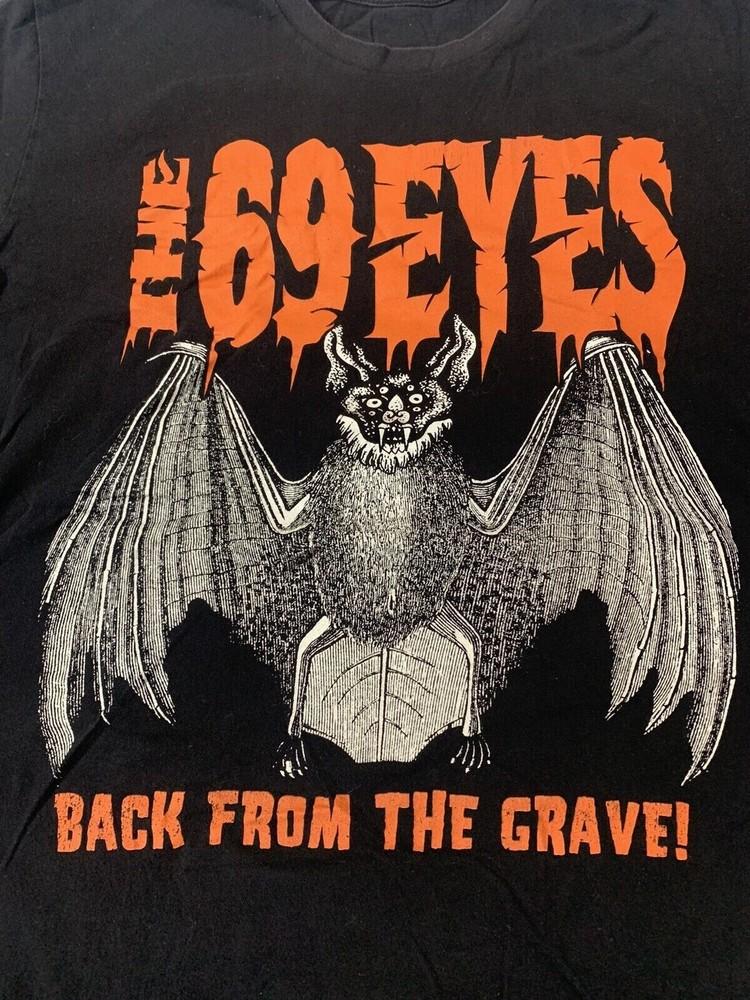 THE 69 EYES BACK FROM THE GRAVE CONCERT US TOUR 2019 T-Shirt Unisex Tee Bo1004 Unisex T-Shirt XXXXL