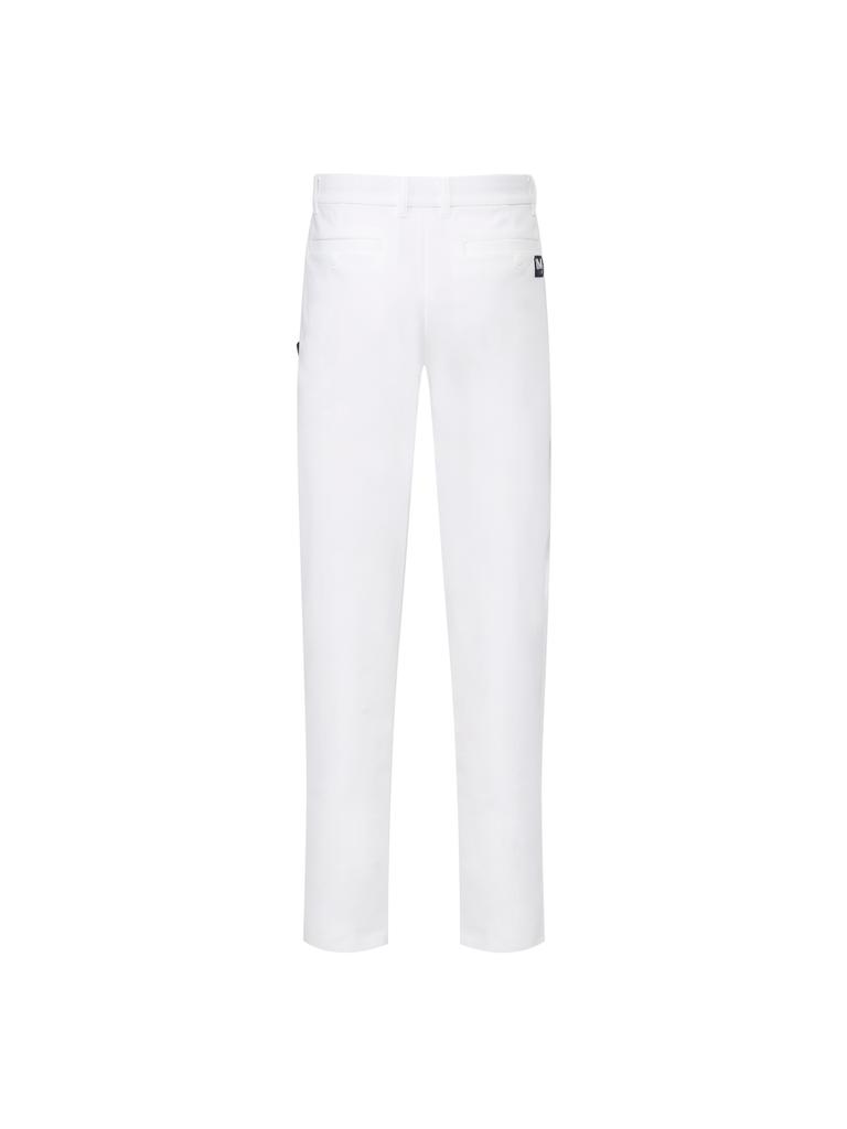 WIDEANGLE To Pro Basic Slim Fit Pants M_White