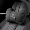 Auto Innenraum Sitz Wildleder Leder Bullenhorn Kopfstütze für Volvo XC60 S60 V40 V50 V60 S80 S40 C30 AWD C70 S40 S60 S80 S90 T6 V70 V9