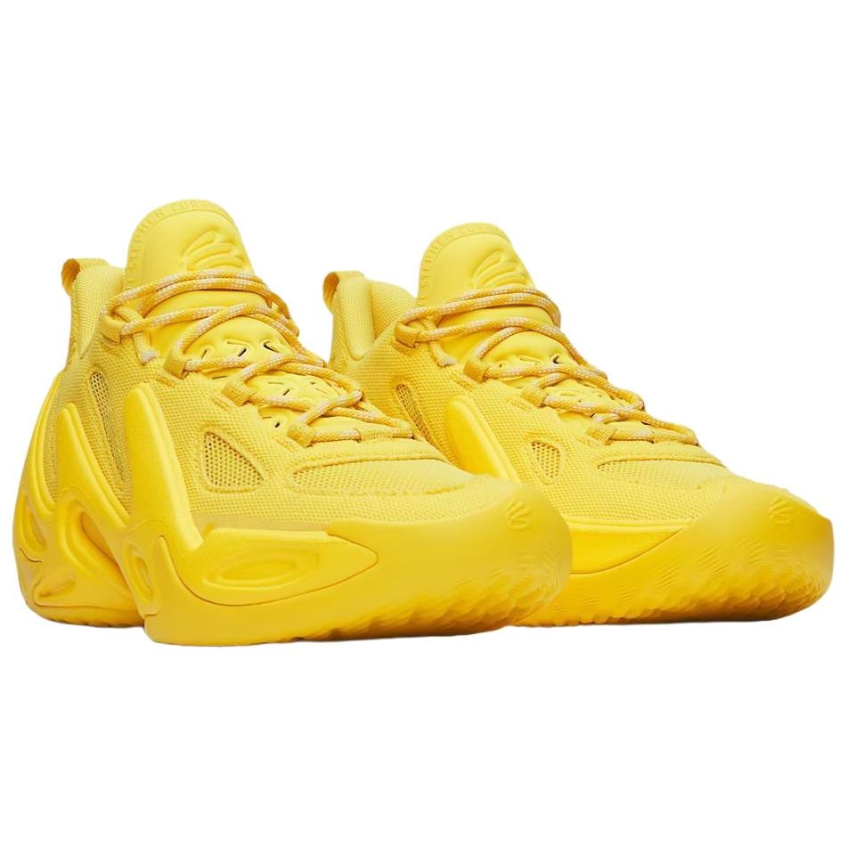 Under Armour Curry 13 Supporto Traspirante Presa Scarpe da Basket Unisex Giallo 6015002-790