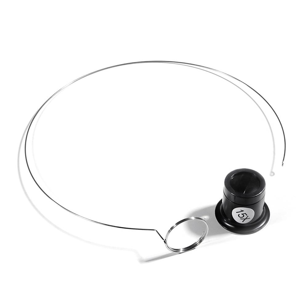 4PCS Watch Magnifier Tool Eye Loupe Loop Magnifier Magnifying Glass Jewelry Magnifying Tools for Watchmaker Watch Accessories