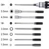 Multifunctional 8 in 1 Screwdriver Set RC Repair Tool Kit Hexagon Socket for RC Car Drone Plane Hex Philip Spanner