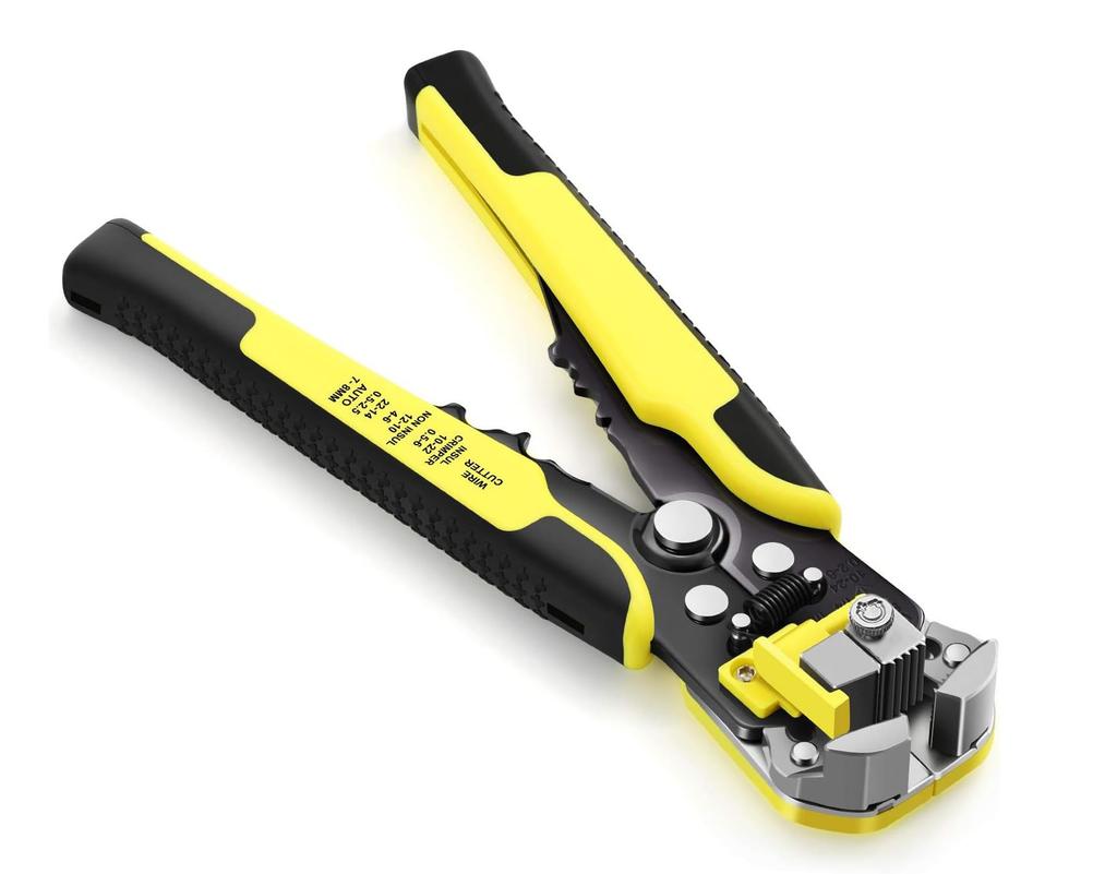 Wire Stripper with Automatic Wire Diameter Cable Crimping Wire Wire Adjustment, 3-in-1 Multi-Function Stripper, Pliers, Cutter, Cutter, Crimping,