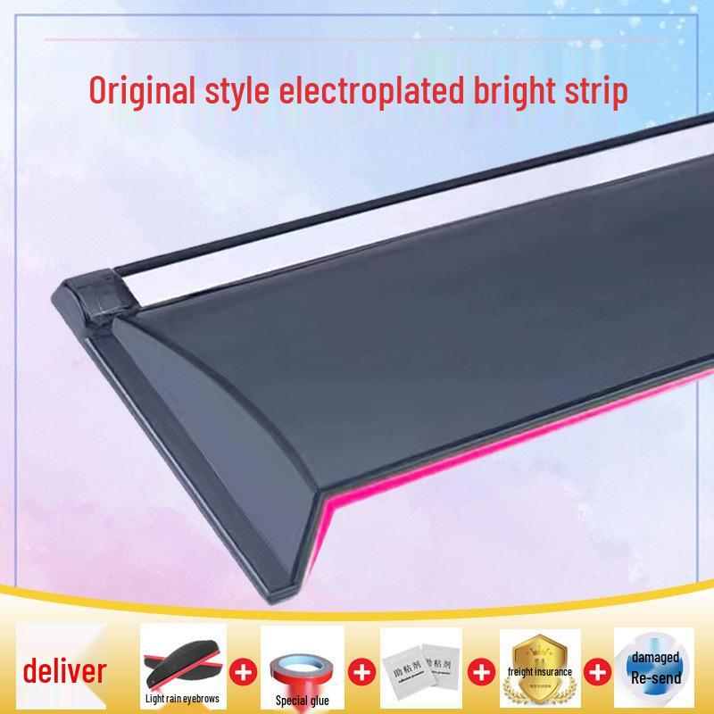 Rain Guards for BYD Qin PLUS, Qin EV, and Qin Pro Car Windows