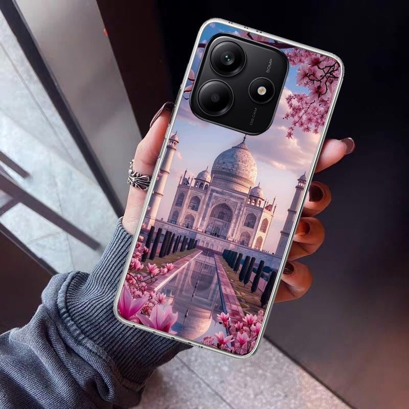 

Islam Muslim Mosque Phone Case For Xiaomi Redmi Note 15 14 14S 13 12S 12 Pro Plus 11S 11 10S 10 4G Cover 11E 11T 5G Print Fundas Redmi Note 11T 5G