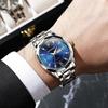Waterproof luminous new men's watch belt quartz watch