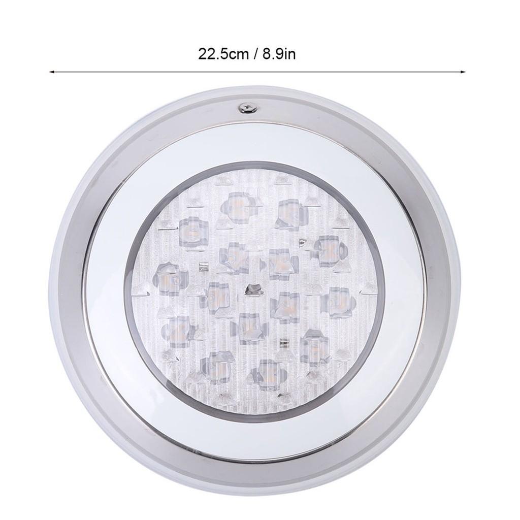 12V 24W Waterproof Wall-mounted Landscape Light Swimming Pool Fountains Lighting Equipment LED Underwater Lamp