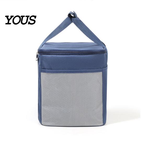 Heavy Duty Commuter Lunch Carrier Large Capacity Insulated Bag, Portable Thermal Tote, Thick Aluminum Foil Cooler Bag Travel Organizer for