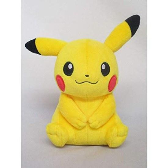 San-ei Trading Pocket Monster ALL STAR COLLECTION Pikachu (Female Form) (S) W17D12H19cm Plush Toy Pokemon PP165