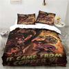 New 3D Print Murder-Drones Cartoon Bedding Set,Duvet Cover Bed Set Quilt Cover Pillowcase,King Queen Twin Size Boys Girls Adults