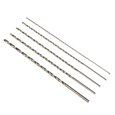 5pcs Extra Long Drill Bits Set, 233 545mm HSS Tools for Metal Drilling, Suitable for Copper, Stainless Steel and Wood