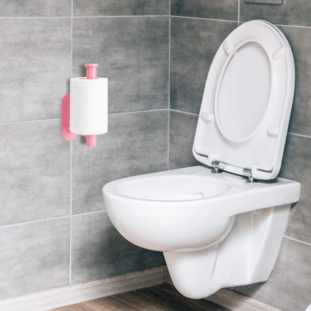 Stainless Steel Paper Holder Square Toilet Paper Rack Heavy Duty Tissue Dispenser  Office, Bathroom