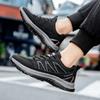 Neue Herrenschuhe Frühling Leichter Sneaker Schwarz Laufschuhe Weichsohlige Schuhe Herren- und Damen-Freizeitschuhe