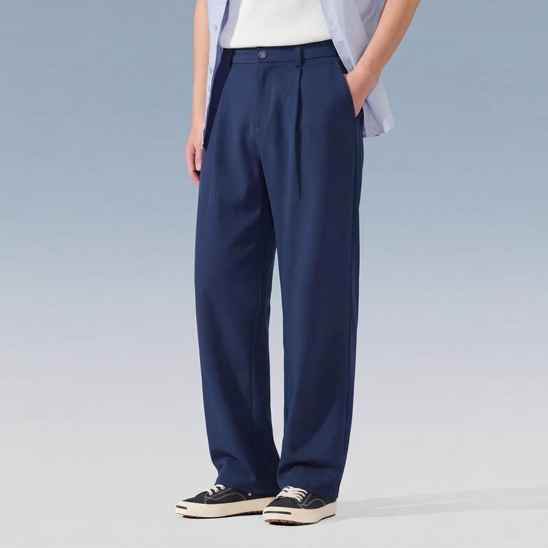 Judger Men s 2026 Summer Cooling 100% Cotton Straight-Leg Casual Pants 32
