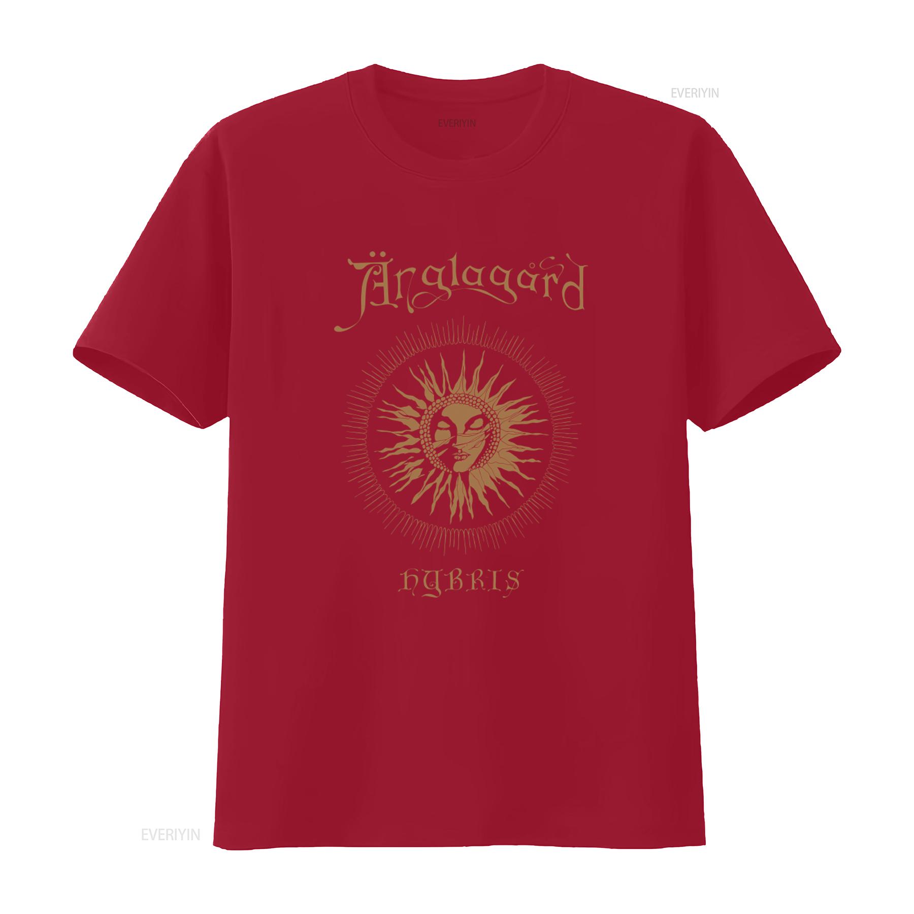 

New DtgDtf T Shirt Anglagard Hybris Design Sizes S 7XL Perfect for Rock Fans vintage Washed Slightly fashion Stylish S