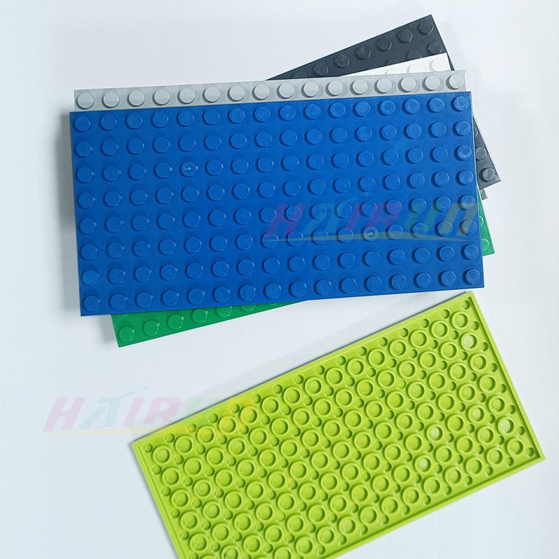 5 ШТ. 8x16 Точок Двостороння Основа-Пластина для Конструктора Маленькі Деталі Тонка Пластина Цеглинки DIY Креативні Навчальні Іграшки