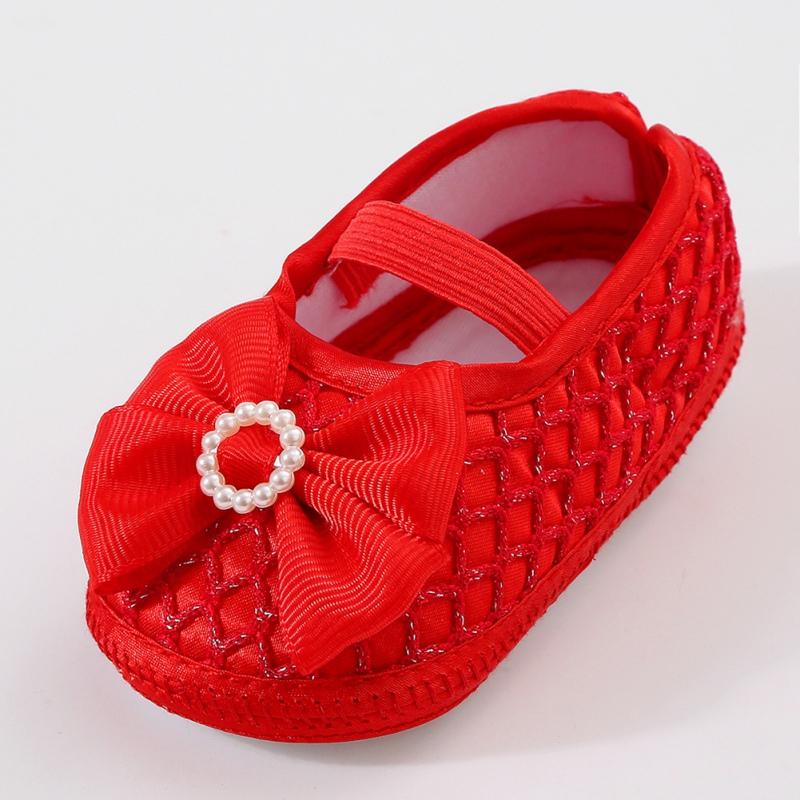 Baby Princess Shoes Bowknot Decoration Toddler Shoes