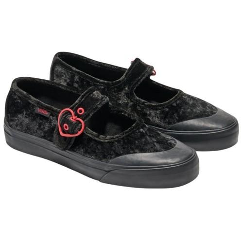 Vans Mary Jane Mary Jane Shoes Women's Black Red - VN000CRR458