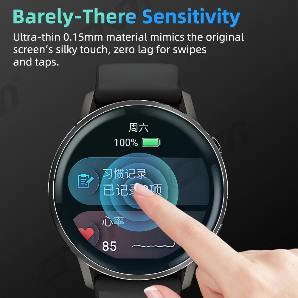 Hydrogel Film for Garmin Venu 4 45mm 41mm Screen Protector, for Garmin Venu 4 HD Full Coverage Soft Protective Film Accessories