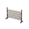 Takeda Corporation Fence - Lattice - Hedge - Gate - Railing - Burnt Cedar Accordion Fence 150 X 70 Cm HGC-1570YK-A