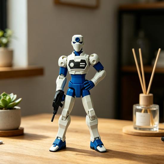 Cartoon Character Action Figure 3D Printed Posable Articulated Figure Model Collectible Figurine Fidget Toy Decoration Anime Fans Gifts