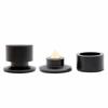 Flushbay Speaker Insulator Alloy Height for Audio Sound Quality Improvement 4-Pack Spikes, + Brass, Adjustable, Speakers, (Black)
