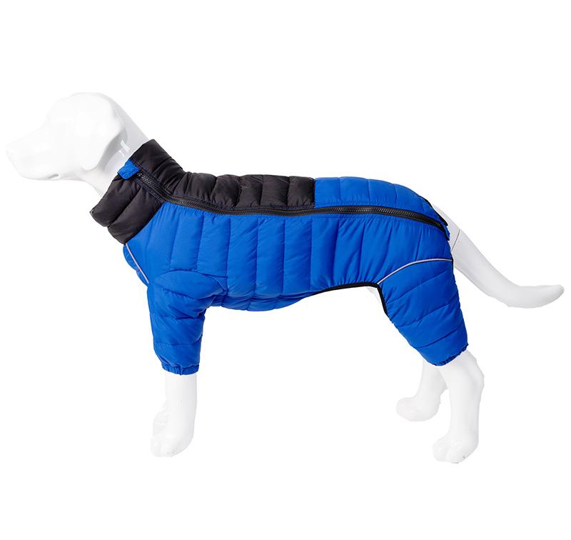 S-4XL Dog Thicken Cotton-padded Coat Pet Warm Down Jacket Windproof 4 Legs Pet Outfit Winter Greyhound Husky Chihuahua Clothes