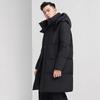 Winter Hooded Thick Casual Down Jacket for Men & Women - 90% White Duck Down, Mid-Length, Loose Fit