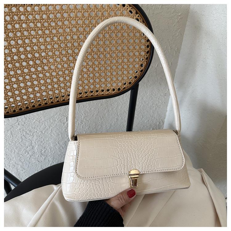 

Трендовая ретро сумка кроссбоди и на плечо для женщин - Осенний стиль 2023 белый