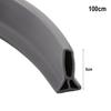 Waterproof Rubber Shower Barrier Strip Keeps Water Contained 50 300cm Length