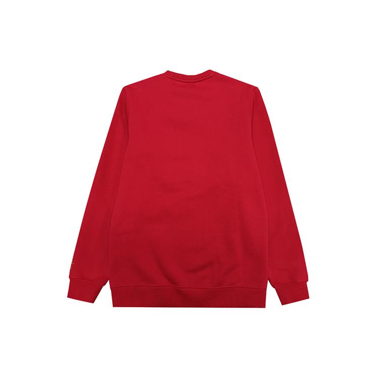 Nike Sweatshirts Men's Red Crew Neck Moderate Regular CU4534-687