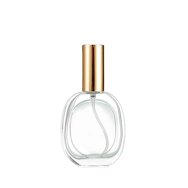 Transparent Glass Perfume Spray Bottle - Empty, PorTable, for Cosmetics & Essential Oils