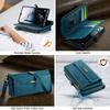 For Samsung Galaxy A14 5G Case CASEME C39 RFID Blocking Zipper Wallet Stand Leather Cover with Strap
