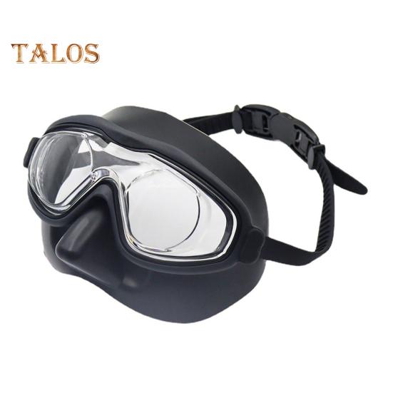 Kids Swim Goggles with Nose Cover Anti-Fog UV Protection Diving Face Guard Wide-Angle Lens No Leak Pool Goggles for Kids Age 3-15