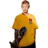 Li Ning Disney T Shirt Unisex Citrus Orange Yellow AHSSB89-2