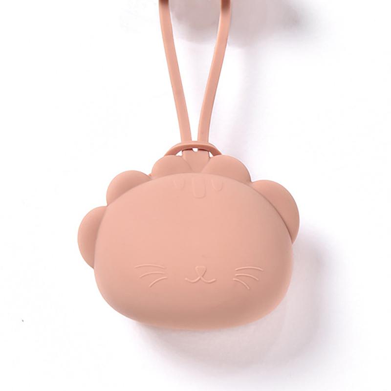 1 Adet Emzik Saklama Kutusu Bebek Silikon Emzik Tutucu Konteyner Kutusu Bebek Taşınabilir Emzik Emzik Zinciri Silikon Saklama Kutusu