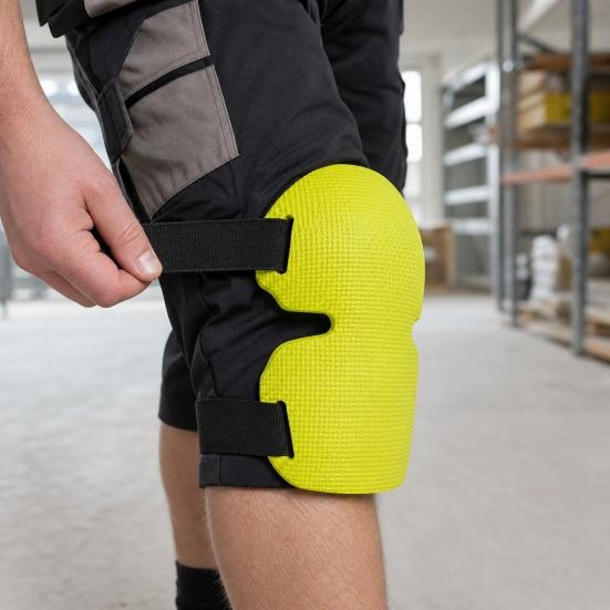 2Pcs Gardening Knee Pads, Ergonomic Knee Cushions, Foam Cushion with Adjustable Straps, Knee Protectors for Flooring Car Repair