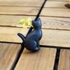 4Pcs Cats Shape Dressers Knob Kitchen Cabinet Door Handle Wardrobe Pulls Simple Drawer Knob Unique Furniture Hardware