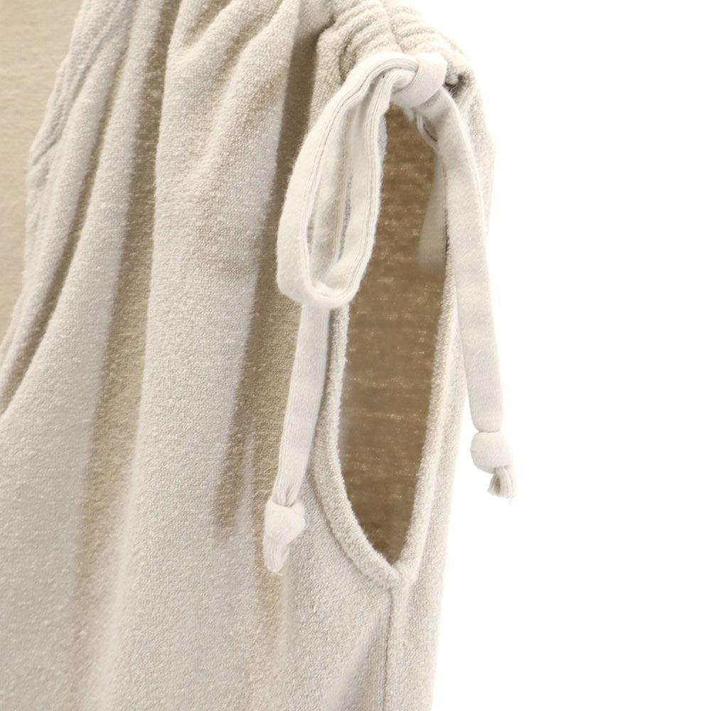 YOUNG&OLSEN Made In Japan No Sleeve Terry Cloth, Skipper Collar Knee-length Dress Women Used