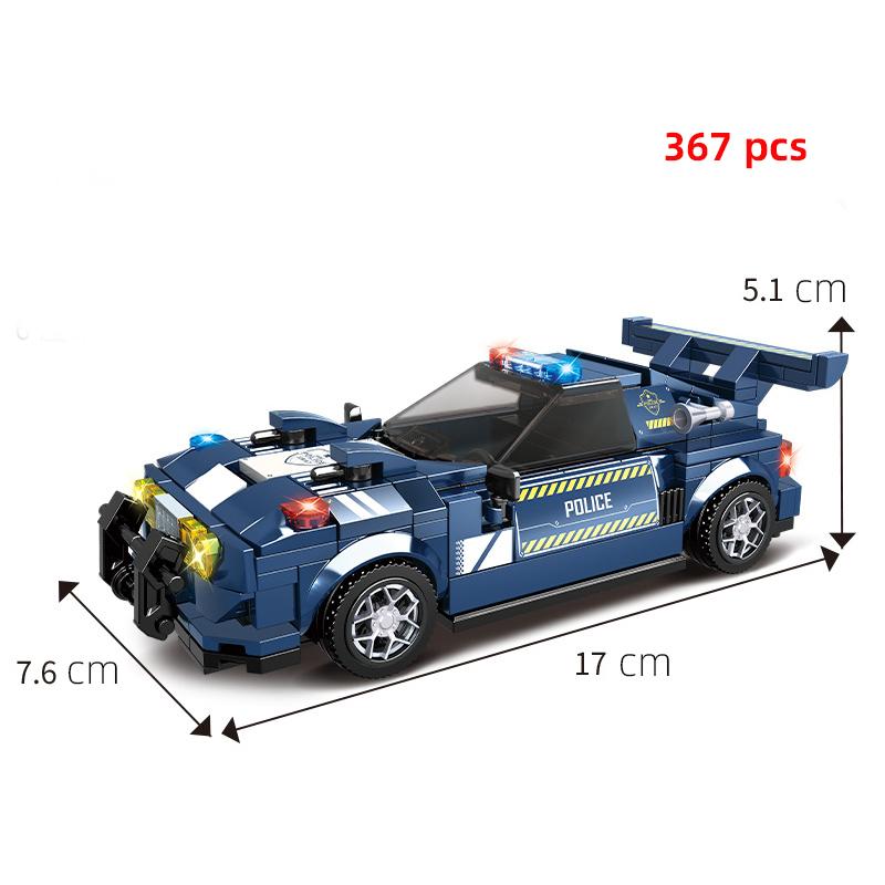City Police Special Forces Military Model Building Blocks SWAT Team Helicopter Truck Armored Car Ship Weapon Construction Toys